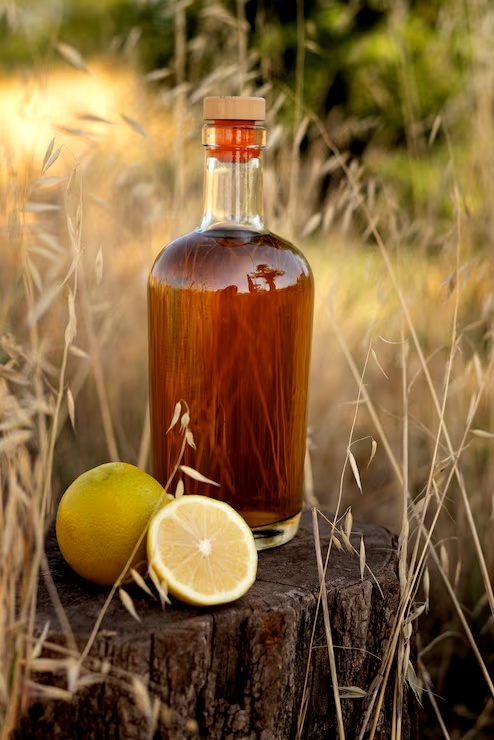 Medový sirup s citrónom
